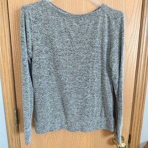 CHAMPIONS C9 Grey Open Back Athletic Running Long Sleeve Women's S